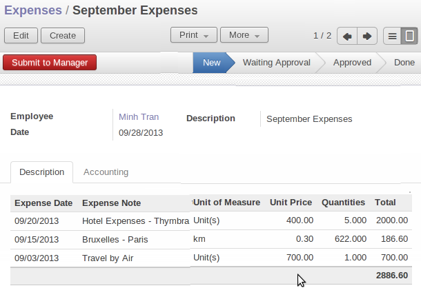 SuperSimpleSoftware-BusinessCenter-Employee-Expense SuperSimpleSoftware BusinessCenter erp to manage Employee Expense
