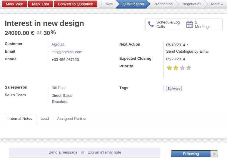 Super Simple Software Business Center leads Super Simple Software Business Center erp for sales leads management